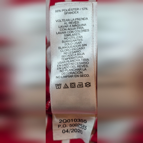 Vineyard Vines Sankaty Boatneck Shift Dress in Red Striped  XL - Picture 7 of 7